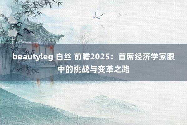 beautyleg 白丝 前瞻2025：首席经济学家眼中的挑战与变革之路