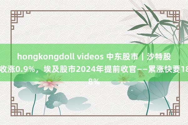 hongkongdoll videos 中东股市｜沙特股指收涨0.9%，埃及股市2024年提前收官——累涨快要18%