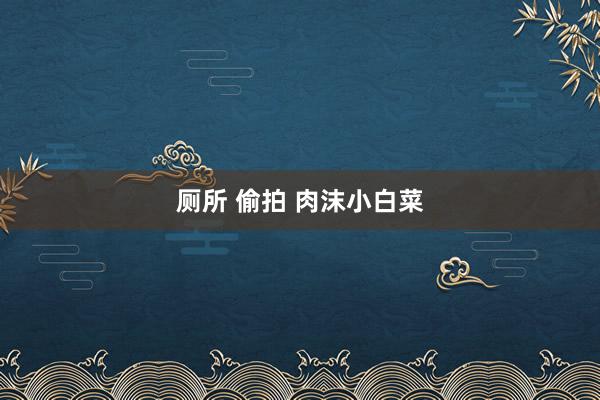 厕所 偷拍 肉沫小白菜